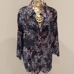 Blouse 22/24 Plus Size Career Wear, Studio 1940 - 3 for $20